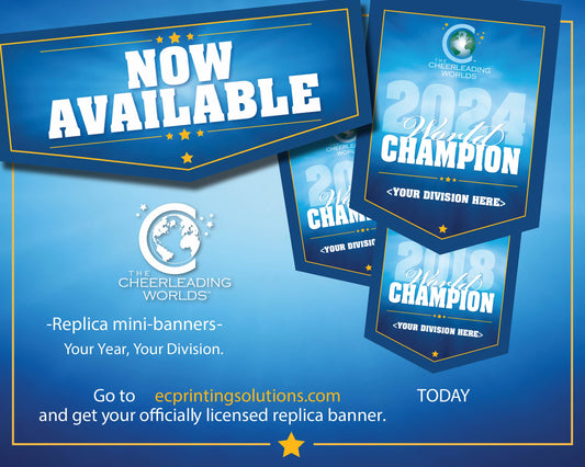 World Champion Replica Banners